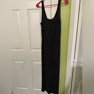 Vintage 90s All That Jazz Sparkle Maxi Gown Size Medium